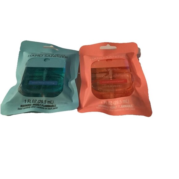 Ashley Belle Hand Sanitizer Spray Sweet Floral Morning & Mango Peach Splash. New - Picture 1 of 4